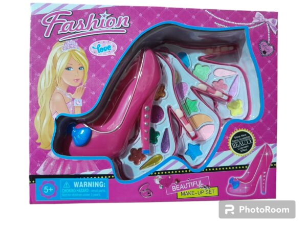 FASHION SHOE MAKE-UP SET (3 TIER)