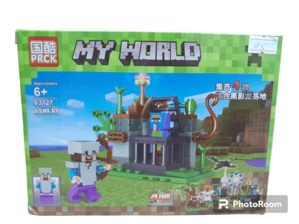 PRCK My World Minecraft building blocks 69pcs