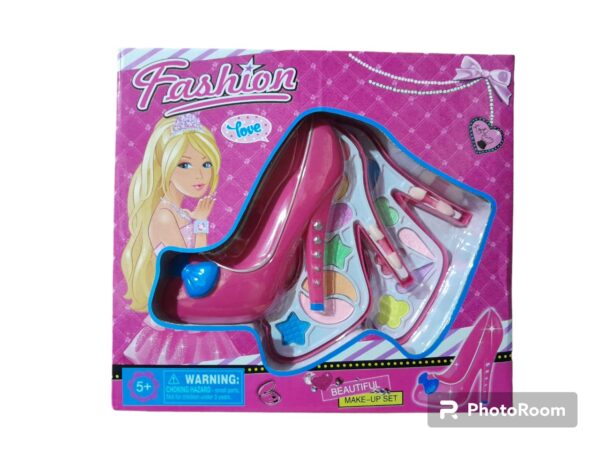 FASHION SHOE MAKE-UP SET (2 TIER)