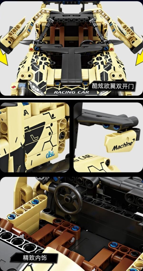 GBL Technic Project Machine Gt Senna puzzle toy (KY1059)