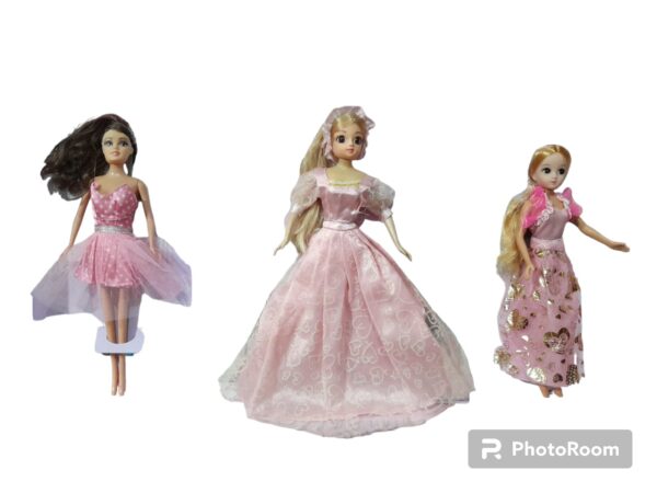 VOUGE FASHION DOLLS SET O 3 (YQ905-45)