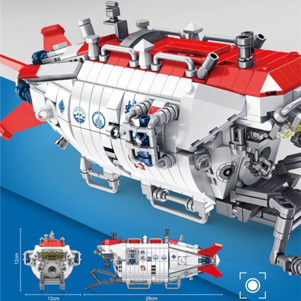 PANLOS 688009 Jiaolong No1 Submersible Vessel