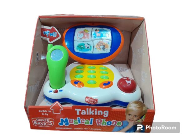 TODDLER BASICS TALKING MUSICAL PHONE