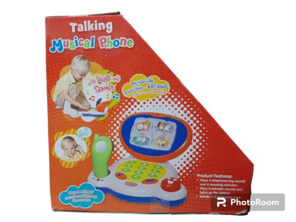TODDLER BASICS TALKING MUSICAL PHONE