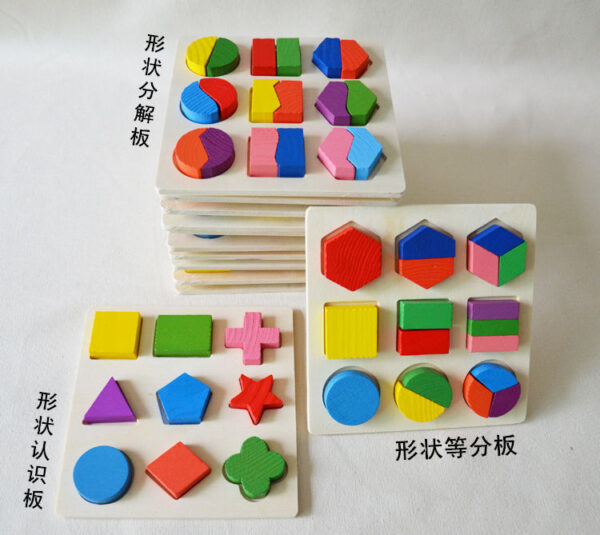 WOODEN BOARD WITH FACTIONS