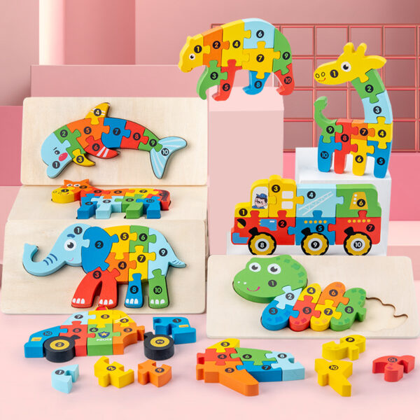 3D CARTOON PUZZLE BOARD