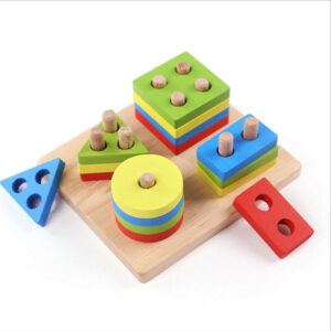 WOODEN GEOMETRIC BLOCKS