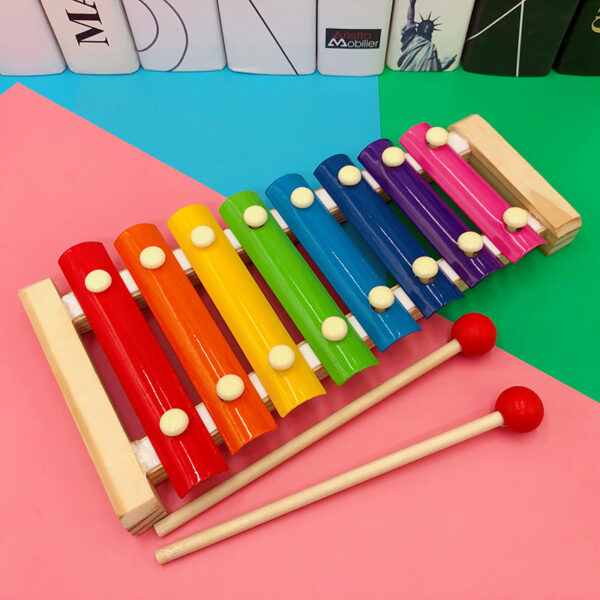 Wooden Toy Xylophone  Kids Montessori