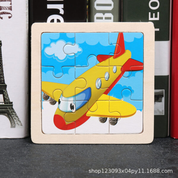 9PCS WOODEN JIGSAW PUZZLE