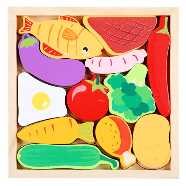 Cartoon animal 3D  jigsaw puzzle board