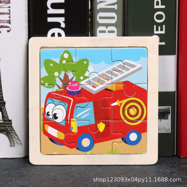 9PCS WOODEN JIGSAW PUZZLE