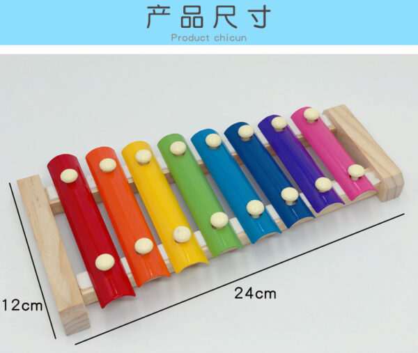 Wooden Toy Xylophone  Kids Montessori