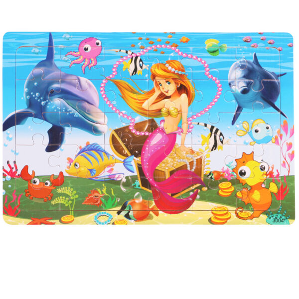 30PCS WOODEN JIGSAW PUZZLE