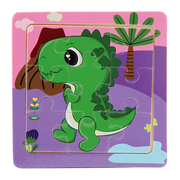9PCS WOODEN JIGSAW PUZZLE