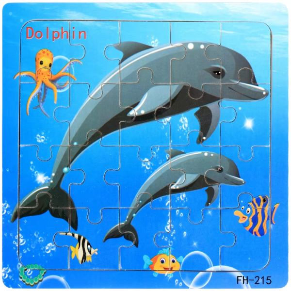 20PCS WOODEN JIGSAW PUZZLE