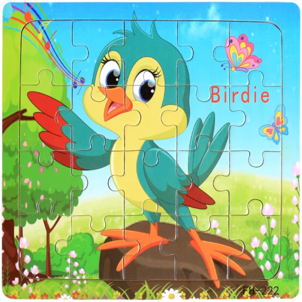 20PCS WOODEN JIGSAW PUZZLE