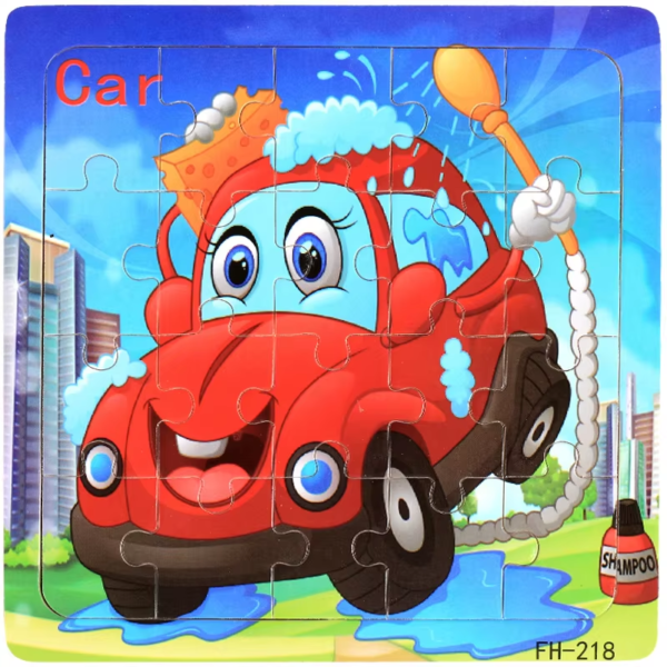 20PCS WOODEN JIGSAW PUZZLE