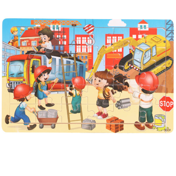 30PCS WOODEN JIGSAW PUZZLE