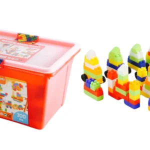 BUILDING BLOCKS 300PCS IN PLASTIC TUB