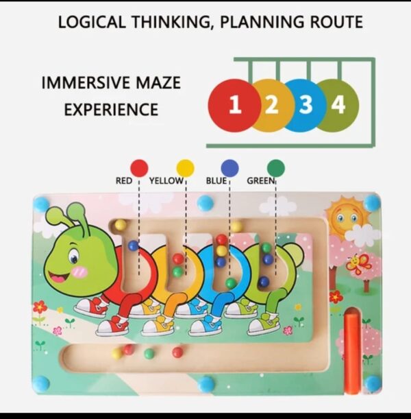 MAGNETIC PEN WALKING MAZE